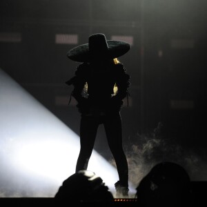 Beyonce sur scène dans le cadre de son Formation World Tour à Marlins Park, le 27 avril 2016