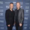 Francisco Costa et Italo Zucchelli (ex-directeurs artistiques de Calvin Klein Collection) WSJ. Magazine 2015 Innovator Awards à New York.