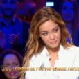 Nabilla évoque sa peine de prison dans "Action ou vérité" présentée par Alessandra Sublet sur TF1, le 10 juin 2016.