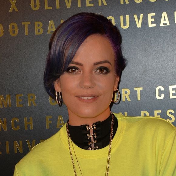 Semi-exclusif - Lily Allen à la Soirée NikeLab X Olivier Rousteing pour le lancement de la collection "Football Nouveau" à la cité universitaire à Paris, le 1er juin 2016. © Veeren/Bestimage