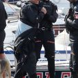 Pierre Casiraghi participe au "GC32 Racing Tour" avec le voilier Malizia à Riva del Garda en Italie. Le 25 mai 2016  Pierre Casiraghi is seen on the new boat Malizia during The 2016 GC32 Racing Tour on May 25, 2016 in Riva del Garda, Trento, Italy.25/05/2016 - Riva del Garda