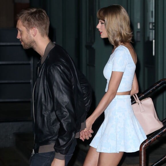 Taylor Swift et son petit ami Calvin Harris ont fait la fête ensemble à New York, le 26 mai 2015