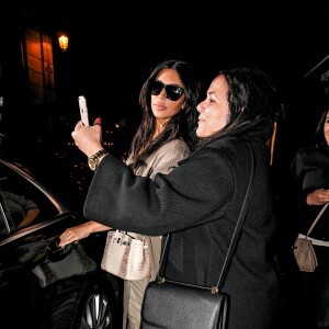 Kim Kardashian et Kanye West vont dîner au restaurant Ferdi puis se rendent à l'hôtel Costes. Paris, le 13 juin 2016.