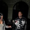 Kim Kardashian et Kanye West vont dîner au restaurant Ferdi puis se rendent à l'hôtel Costes. Paris, le 13 juin 2016.