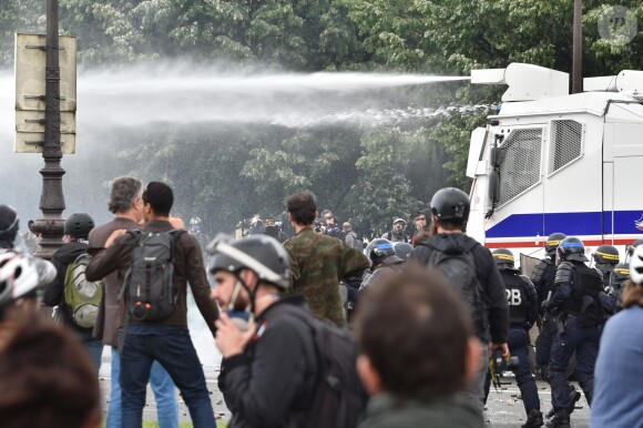 Manifestation contre la Loi Travail à Paris, le 14 juin 2016 © Lionel Urman/Bestimage
