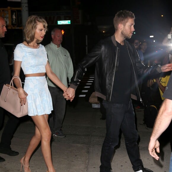 Taylor Swift et son petit ami Calvin Harris ont fait la fête ensemble à New York, le 26 mai 2015