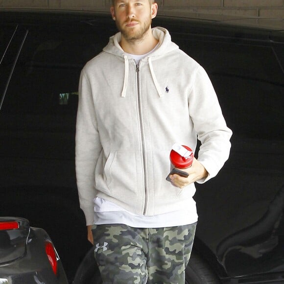 Calvin Harris va à la salle de sport à Los Angeles, le 15 juin 2016. 