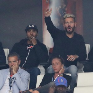 M. Pokora au match de l'Euro 2016 France-Albanie au Stade Vélodrome à Marseille, le 15 juin 2016. © Cyril Moreau/Bestimage