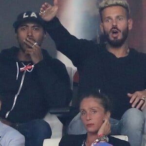 M. Pokora au match de l'Euro 2016 France-Albanie au Stade Vélodrome à Marseille, le 15 juin 2016. © Cyril Moreau/Bestimage