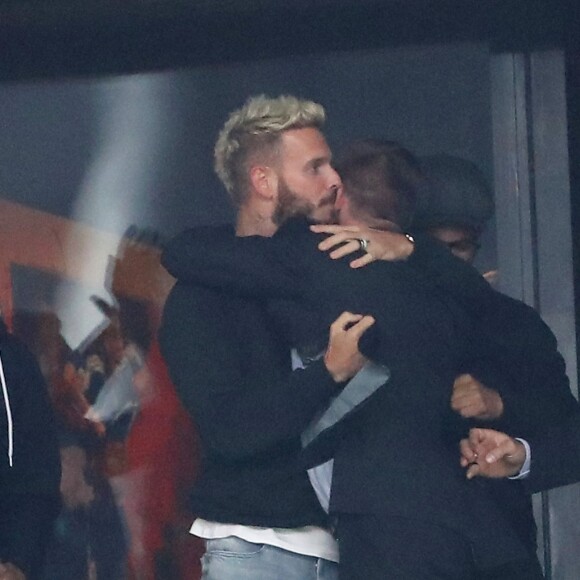 M. Pokora au match de l'Euro 2016 France-Albanie au Stade Vélodrome à Marseille, le 15 juin 2016. © Cyril Moreau/Bestimage