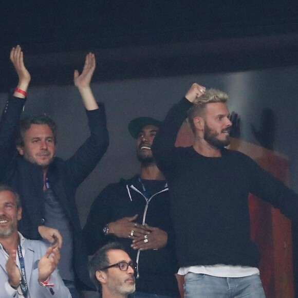 M. Pokora au match de l'Euro 2016 France-Albanie au Stade Vélodrome à Marseille, le 15 juin 2016. © Cyril Moreau/Bestimage