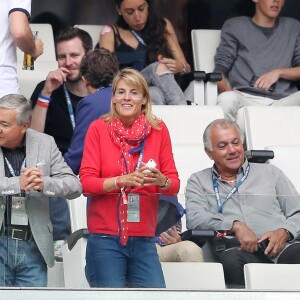 Nathalie Simon au match de l'Euro 2016 France-Albanie au Stade Vélodrome à Marseille, le 15 juin 2016. © Cyril Moreau/Bestimage