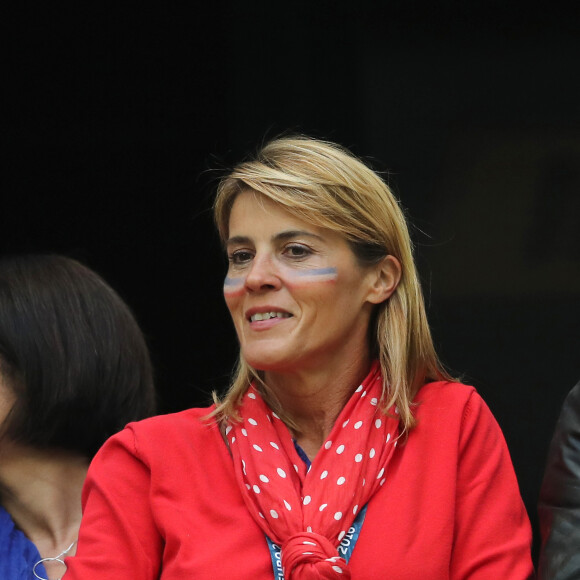 Nathalie Simon au match de l'Euro 2016 France-Albanie au Stade Vélodrome à Marseille, le 15 juin 2016. © Cyril Moreau/Bestimage