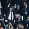 François Hollande au match de l'Euro 2016 France-Albanie au Stade Vélodrome à Marseille, le 15 juin 2016. © Cyril Moreau/Bestimage