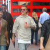 Justin Bieber au 74ème Grand Prix de Formule 1 de Monaco, le 29 mai 2016. C'est Lewis Hamilton qui a terminé premier devant D.Ricciardo et S.Perez.