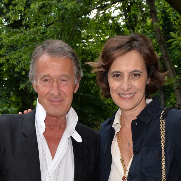  Eric Pfrunder (directeur de l'image de Chanel), Inès de La Fressange - Cocktail italien organisé par les Jeunes Donateurs et Mécènes du Comité Français pour la Sauvegarde de Venise à l'Hôtel de Gallifet, siège de l'Institut Culturel Italien à Paris, France le 15 Juin 2016. © Veeren / Bestimage 