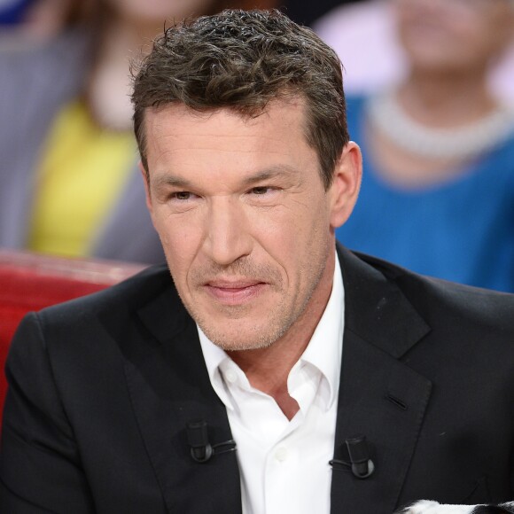 Benjamin Castaldi - Enregistrement de l'émission "Vivement Dimanche" à Paris le 15 Décembre 2015 et diffusée le 6 Janvier 2016. Invité principal Olivier Marchal