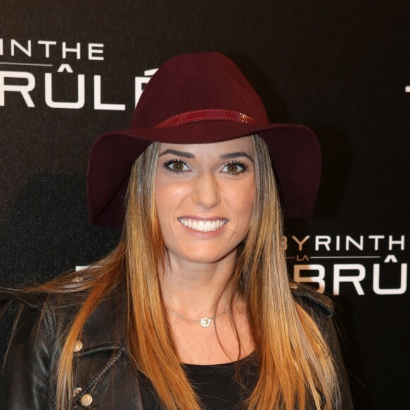 Capucine Anav - Avant-première du film "Le Labyrinthe : La Terre brûlée" au Grand Rex à Paris, le 29 septembre 2015. "