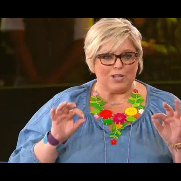 Laurence Boccolini lors du "Money Drop", jeudi 19 juin 2016, sur TF1