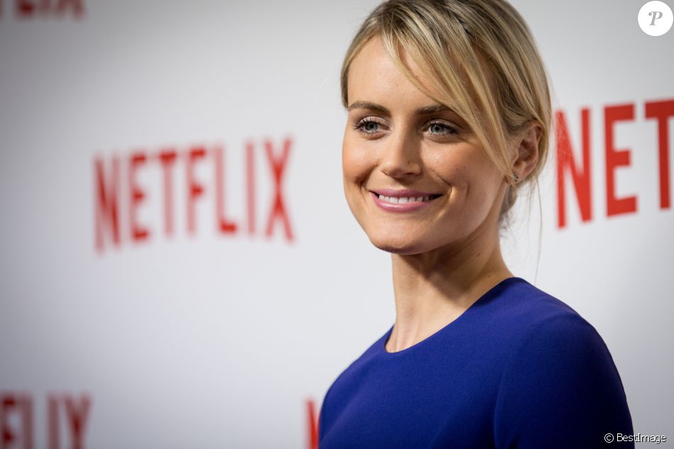 Taylor Schilling - Soirée de lancement Netflix au Faust à Paris, le 15 septembre 2014.