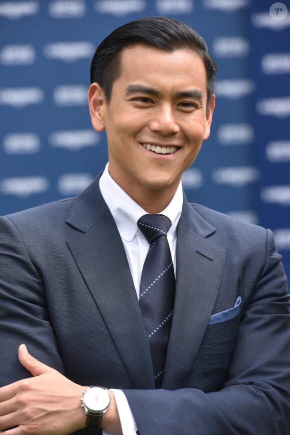 Eddie Peng (égérie de la marque Longines) - 167ème Prix de Diane Longines à l'hippodrome de Chantilly, à Chantilly, le 19 Juin 2016. © Giancarlo Gorassini/Bestimage