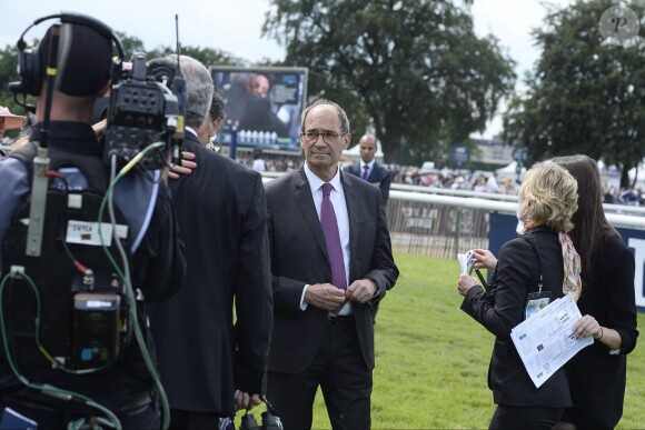 Eric Woerth durant le 167ème Prix de Diane Longines à l'hippodrome de Chantilly, à Chantilly, le 19 Juin 2016. © Christophe Bricot/Bestimage