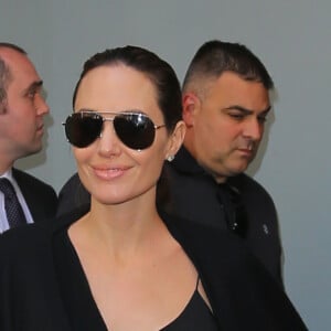 Angelina Jolie, ses enfants Knox et Maddox et son frère James Haven à New York le 19 juin 2016