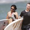 Exclusif - Mark Zuckerberg, patron de Facebook, et sa femme Priscilla en vacances a Hawaii, le 25 avril 2013