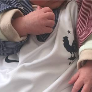 Ingrid Chauvin et Thierry Peythieu : Leur petit Tom est un vrai supporter des Bleus