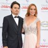 Lindsay Lohan et son fiancé Egor Tarabasov - People au "Butterfly Ball" au profit de l'association caritative "Caudwell Children" au Grosvenor House Hotel à Londres. Le 22 juin 2016