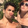 Fauve Hautot et Christophe Licata en Corse pour le mariage d'Alizée et Grégoire Lyonnet
