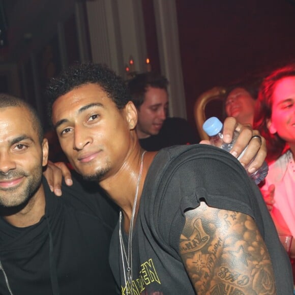 Exclusive - Boris Diaw, Tony Parker and Edwin Jackson attending La Parisienne Party held at LHeritage in Paris, France on June 22, 2016. Photo by Jerome Domine/ABACAPRESS.COM23/06/2016 - Paris