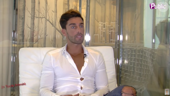 Valentin de la télé-réalité "Moundir et les apprentis aventuriers" sur W9. Il se confie sur son cancer lors d'une interview réalisée par Sam Zirah. Juin 2016.