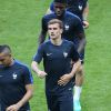Antoine Griezmann - Dernier entraînement de l'équipe de France avant leur match en ouverture de l'Euro 2016 contre la Roumanie au Stade de France à Saint-Denis le 9 juin 2016.
