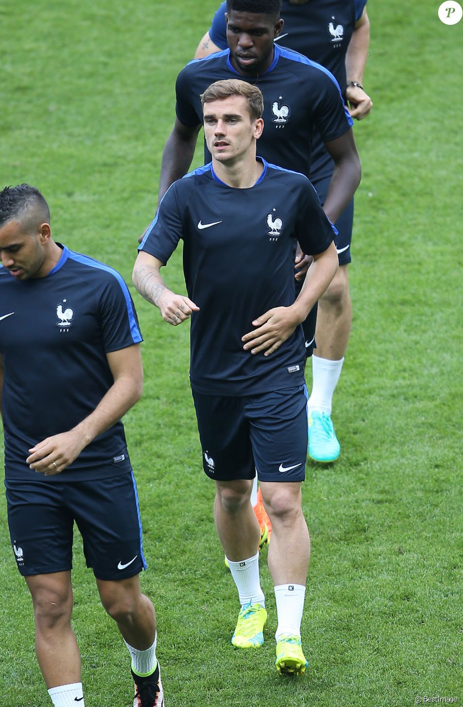 Antoine Griezmann - Dernier entraînement de l'équipe de ...