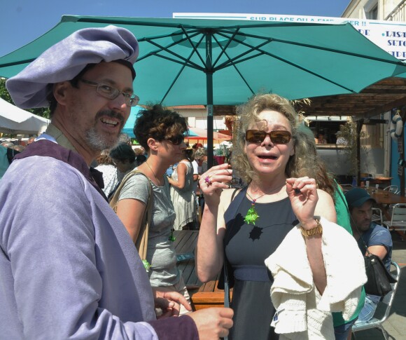 Grace de Capitani à la 5ème fête du "Pointu" au Grau d'Agde le 25 juin 2016. © Robert Fages / Bestimage