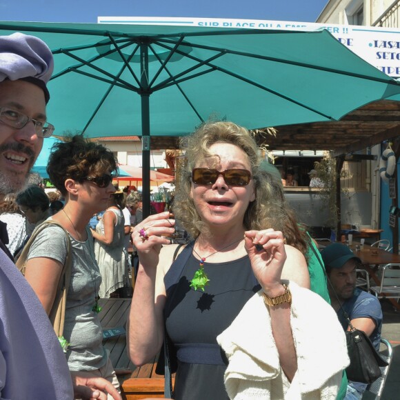 Grace de Capitani à la 5ème fête du "Pointu" au Grau d'Agde le 25 juin 2016. © Robert Fages / Bestimage