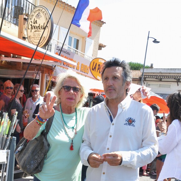 Véronique de Villèle et Michel La Rosa à la 5ème fête du "Pointu" au Grau d'Agde le 25 juin 2016. © Robert Fages / Bestimage No Web No Blog en Suisse / Belgique25/06/2016 - Grau-d'Agde