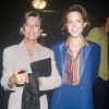 Julie Andrieu et sa mère Nicole Courcel lors de la générale de la pièce Poésies secrètes en septembre 1993 à Paris. En 1975, juste après la naissance de Julie, Jean-Pierre Coffe les avait hébergées chez lui dans sa maison de Lanneray, pendant un peu plus d'un an.