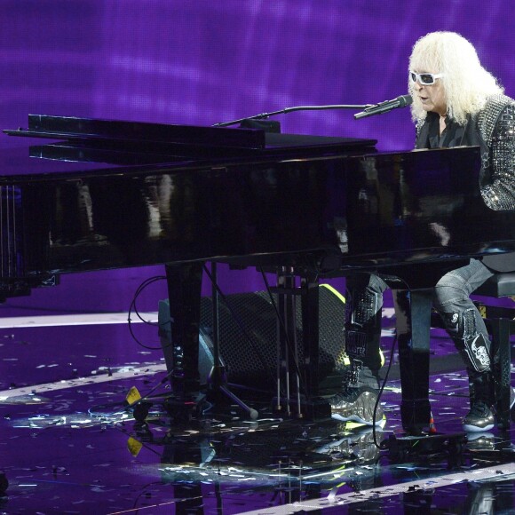 Michel Polnareff - Plateau de la finale de l'émission "The Voice" à Paris. Le 14 mai 2016 © Coadic Guirec / Bestimage