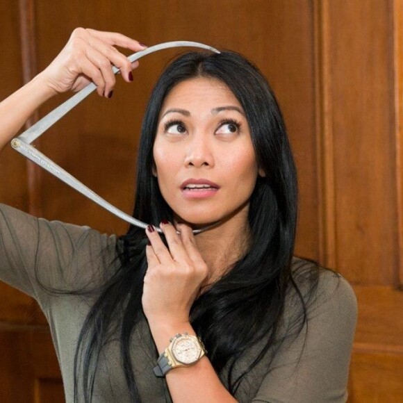 Anggun fera son entrée chez Madame Tussauds à Bangkok au mois de septembre 2016.