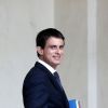 Manuel Valls - Sorties du conseil des ministres du jeudi 30 juin au palais de l'Elysée à Paris. Le 30 juin 2016 © Stéphane Lemouton / Bestimage