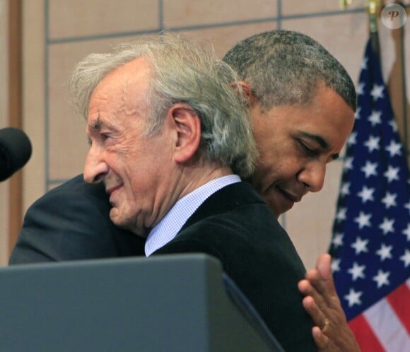 Barack Obama et Elie Wiesel en 2012