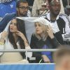 Sidonie Piémont enceinte (Compagne d'Adil Rami) lors du match du quart de finale de l'UEFA Euro 2016 France-Islande au Stade de France à Saint-Denis, France le 3 juillet 2016. © Cyril Moreau/Bestimage