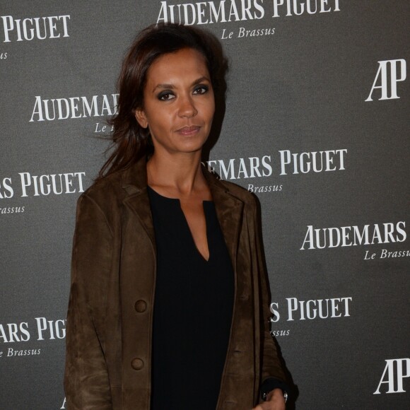 Semi-exclusif - Karine Le Marchand - Inauguration de la boutique Audemars Piguet, 15 rue Royale, et présentation de la nouvelle collection Royal Oak Yellow Gold, à Paris, le 26 mai 2016. © Rachid Bellak/Bestimage