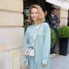 Alexandra Golovanoff quitte le 26, place Vendôme à l'issue de la présentation Boucheron. Paris, le 4 juillet 2016. © CVS-Veeren / Bestimage