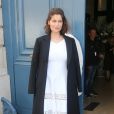 Laetitia Casta quitte le 26, place Vendôme à l'issue de la présentation Boucheron. Paris, le 4 juillet 2016. © CVS-Veeren / Bestimage