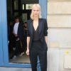 Aymeline Valade quitte le 26, place Vendôme à l'issue de la présentation Boucheron. Paris, le 4 juillet 2016. © CVS-Veeren / Bestimage