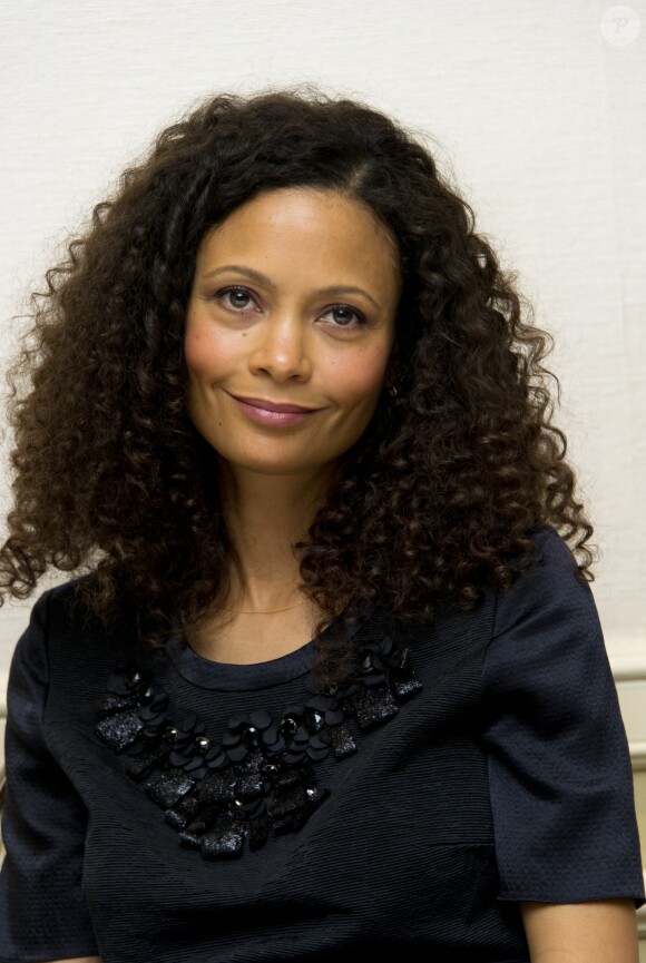 Thandie Newton - Les acteurs de la mini-série "The Slap" posent à l'hôtel Four Seasons à Beverly Hills, le 17 janvier 2015.