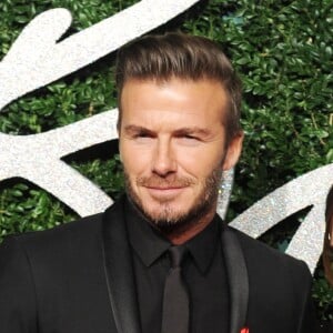 Victoria Beckham, David Beckham - Cérémonie "The British Fashion Awards" 2014 à Londres, le 1er décembre 2014.